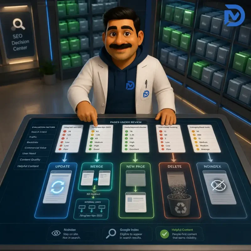 Güncelleme, Birleştirme, Silme veya Yeni Sayfa Oluşturma Ne Zaman Daha İyidir?